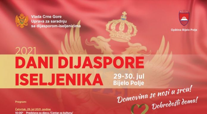 Dani dijaspore - iseljenika u Bijelom Polju