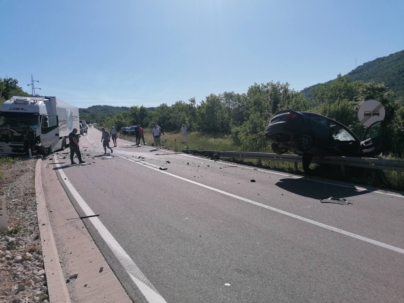 ODT Nikšić se oglasilo povodom saobraćajne nesreće u mjestu Trubjela