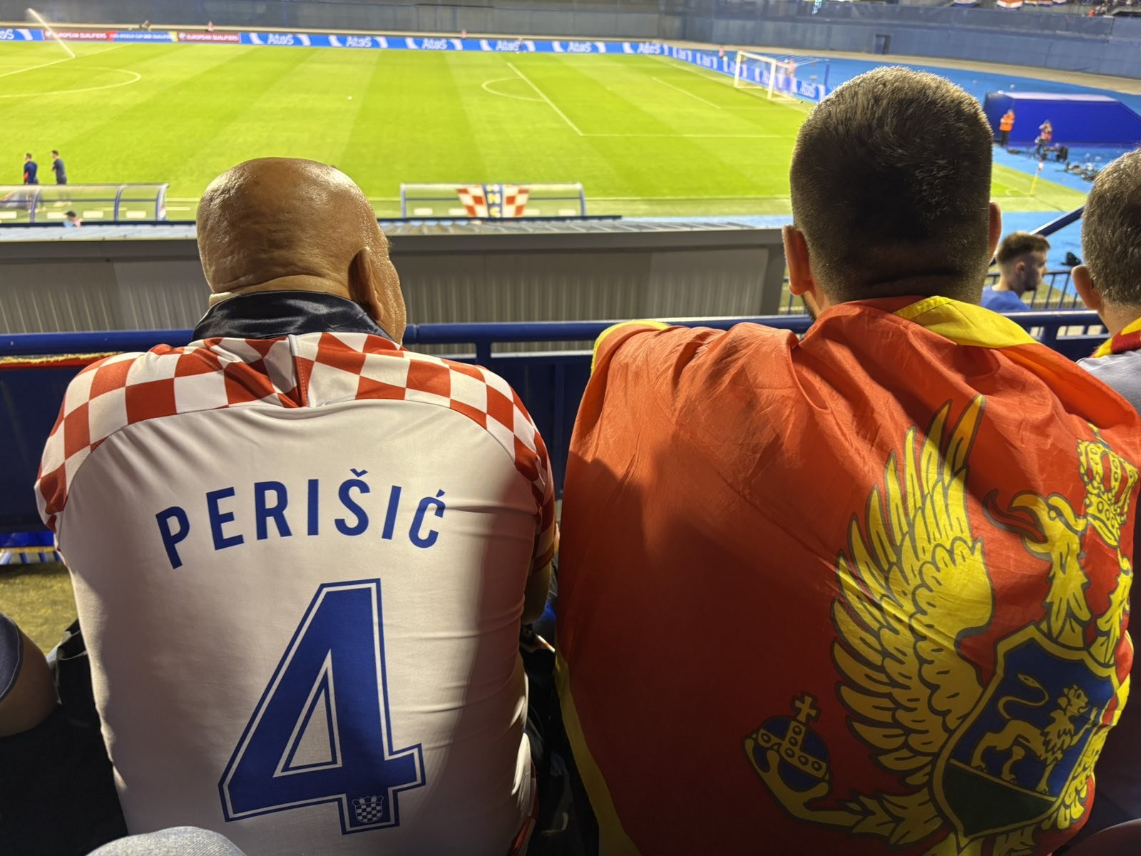 Prijateljski doček na Maksimiru