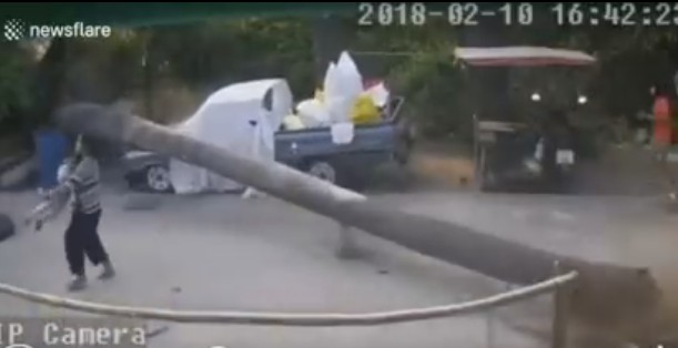 Snimak ledi krv u žilama: Dječak pukom srećom izbjegao smrt