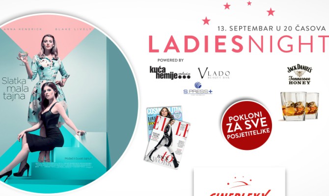 Cineplexx: Ladies night uz film ''Slatka mala tajna''