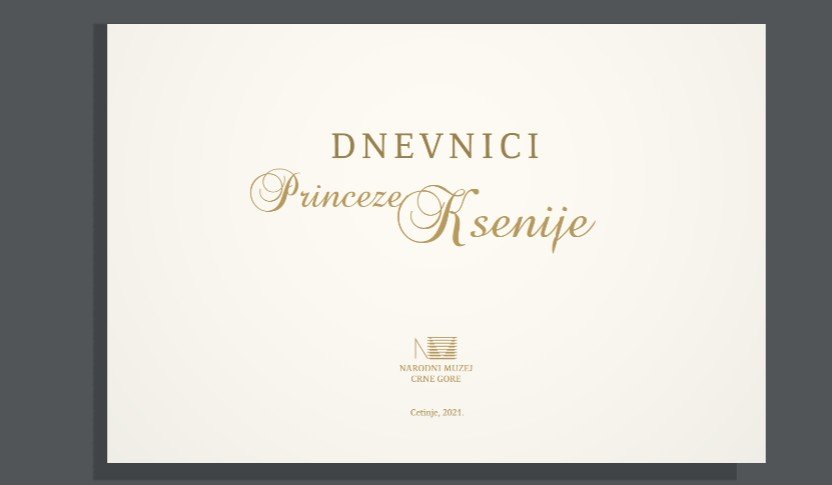 Dnevnici princeze Ksenije sada i onlajn