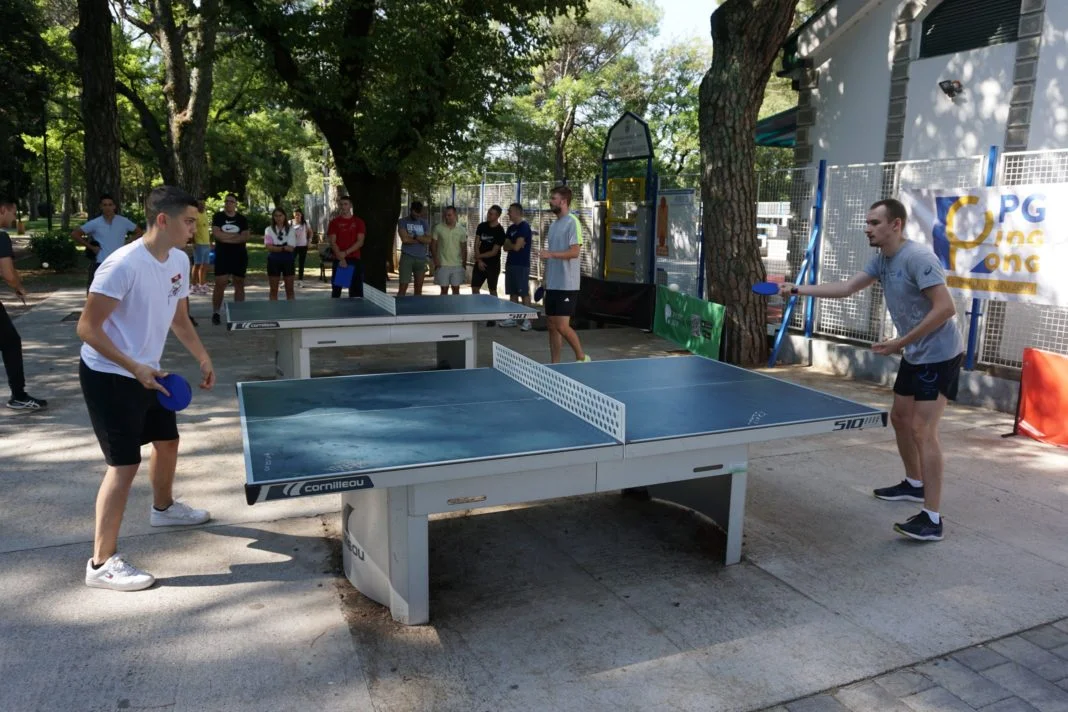 U subotu završni turnir manifestacije PG ping pong – tenis stoni u tvojoj zoni