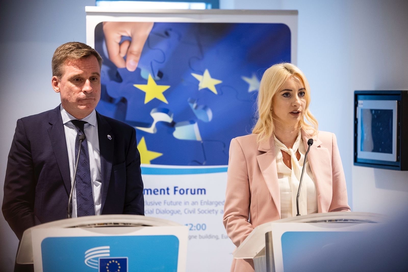 Gorčević u Briselu: Uspješno proširenje zahtijeva otvorenost, saradnju i učešće cijelog društva