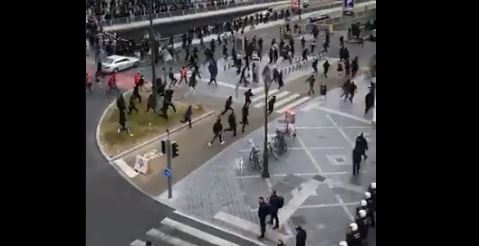U Briselu mirne demonstracije prerasle u nasilje