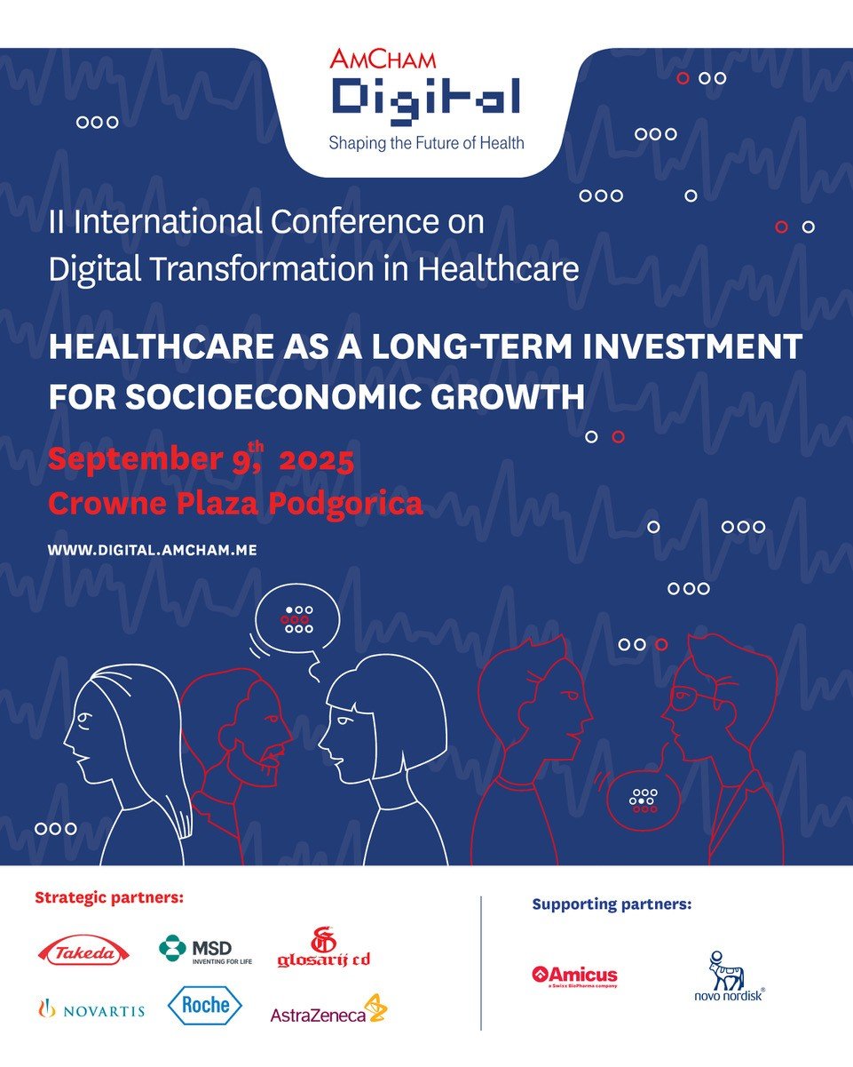 Druga AmCham Međunarodna konferencija o digitalnoj transformaciji u zdravstvu