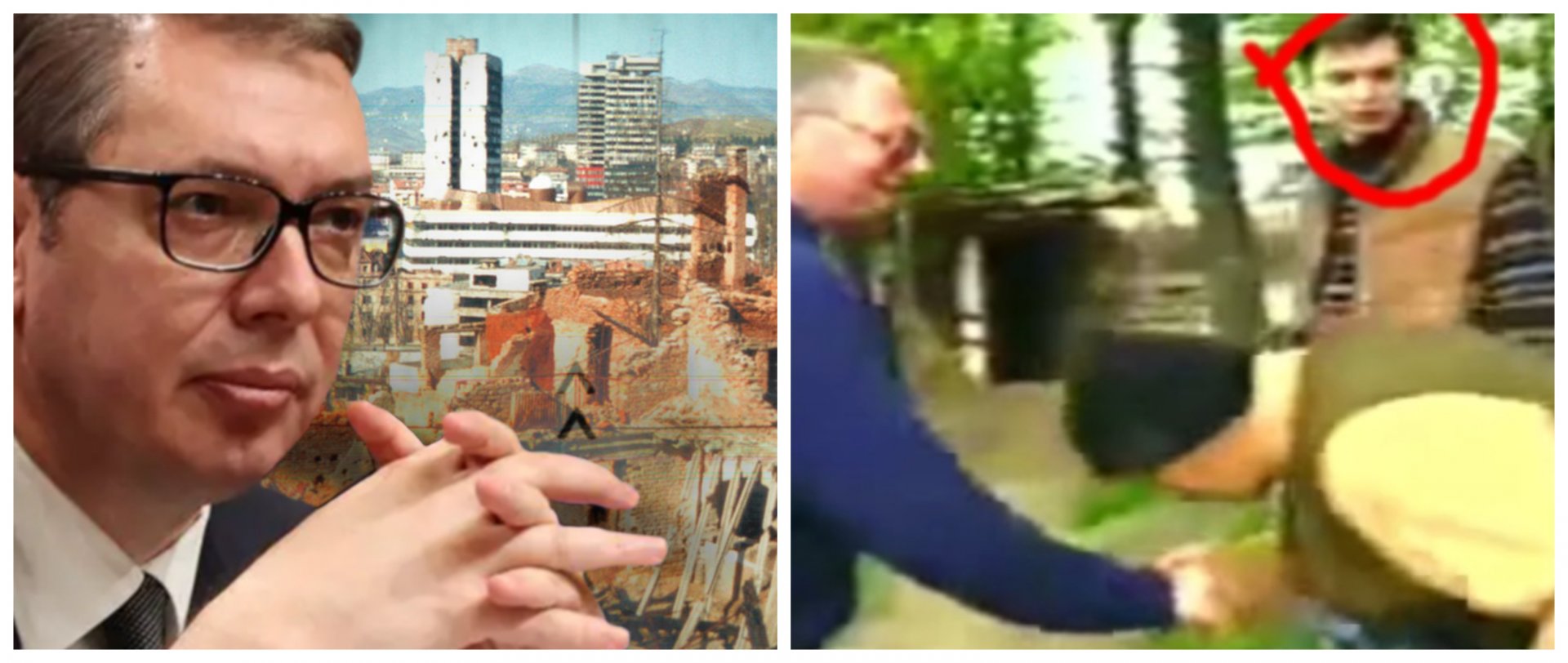 Aleksandar Vučić i ,,Sarajevo safari"