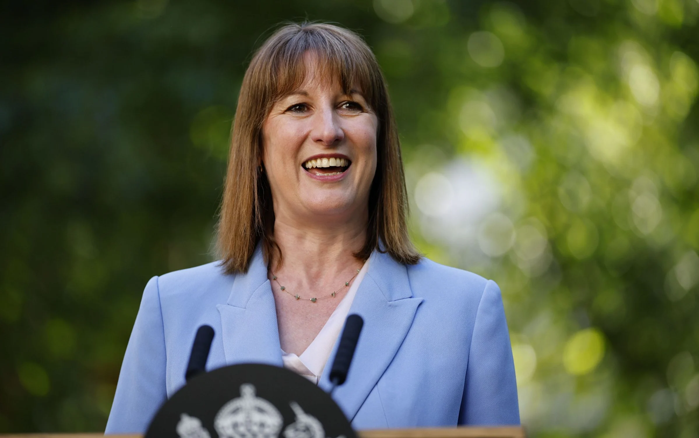 Govor britanske ministarke finansija prekinuo propalestinski demonstrant