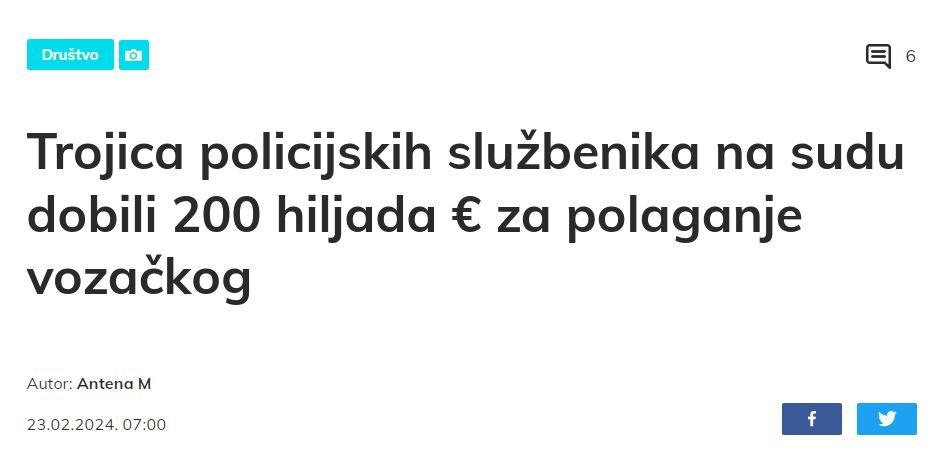 Gorović, Klikovac i Peković: Tekst  Antene M je zlonamjeran i tendenciozan