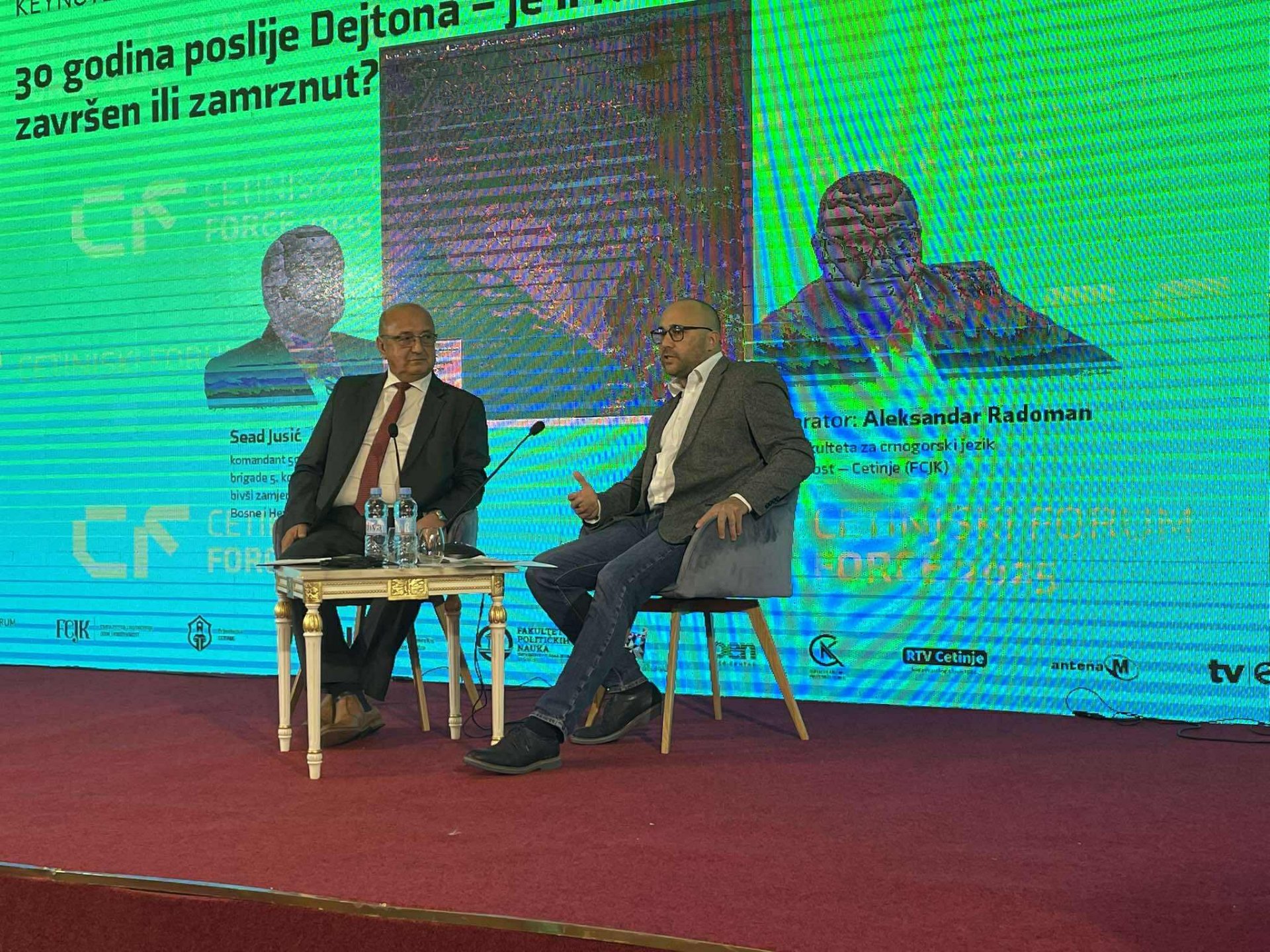 UŽIVO Force 2025; Jusić: Dejtonski sporazum zaustavio rat, ali Srbija i danas sprovodi projekte destruktivnim politikama