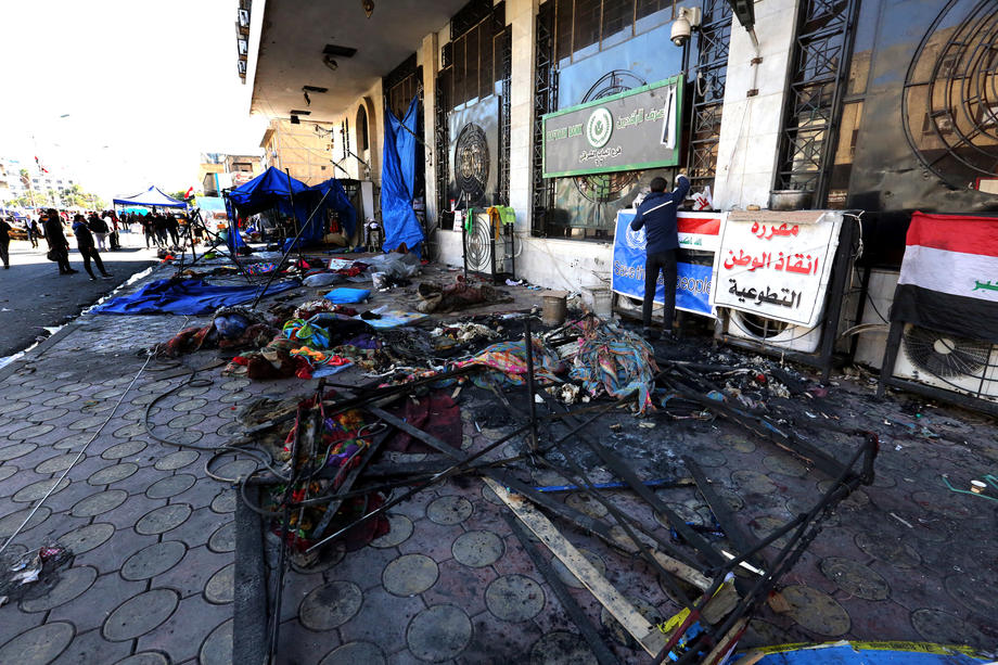 Tri osobe povrijeđene u napadu na ambasadu SAD u Bagdadu