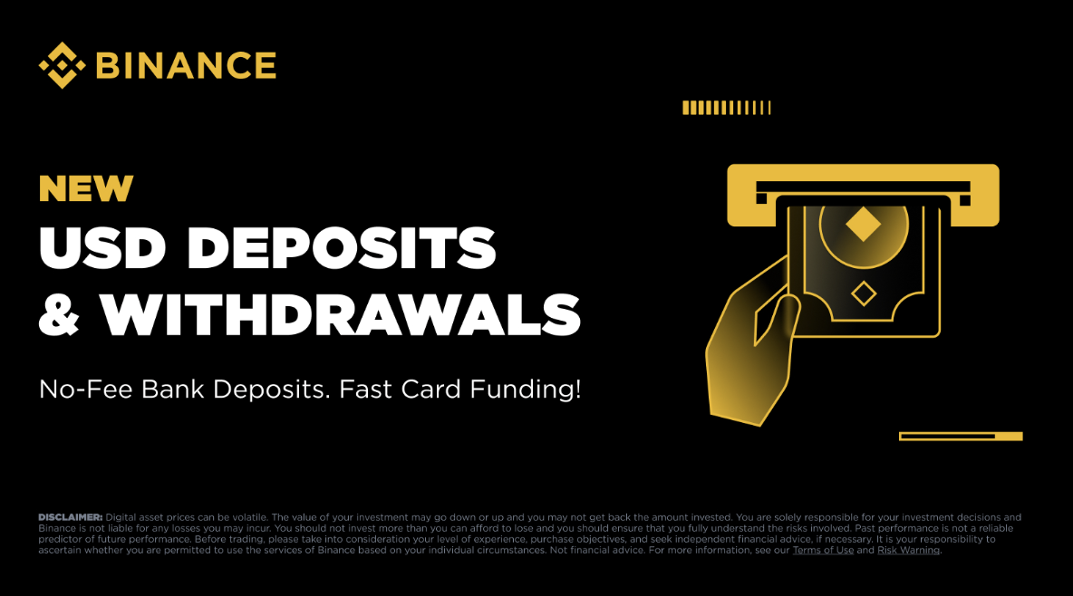 Binance nudi direktne depozite i isplate u USD širom svijeta putem BPay Global