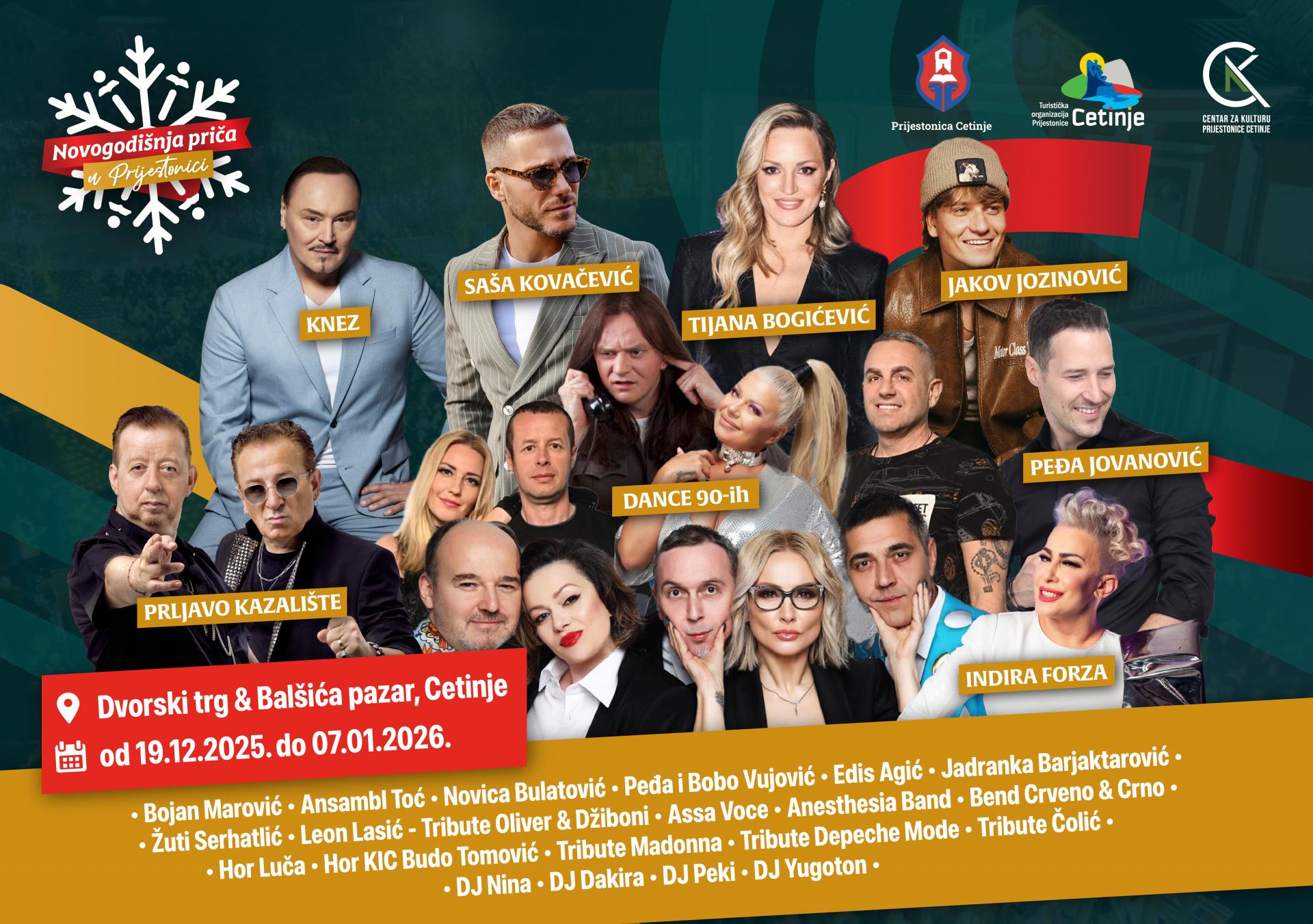 „Novogodišnja priča u Prijestonici“ od 19. decembra do 7. januara