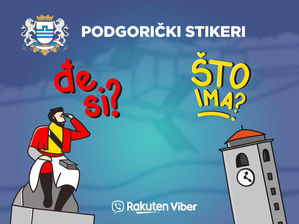 Podgoričke stikere preuzelo više od 20.000 Viber korisnika