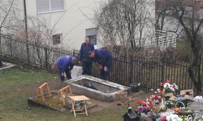 U toku ekshumacija tijela Davida Dragičevića
