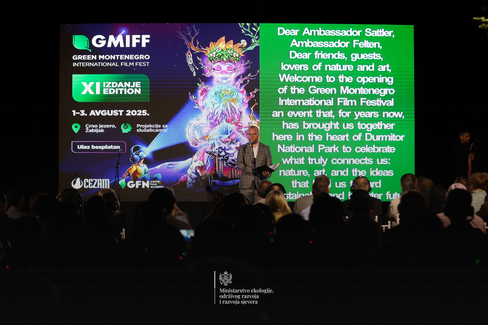Ćulafić: Green Montenegro International Film Festival zaslužuje da dobije nacionalni status
