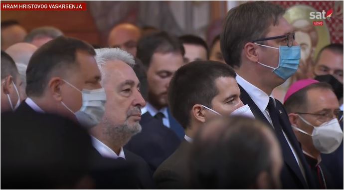 Vučić: Mene je u Crnoj Gori spasila obična maska