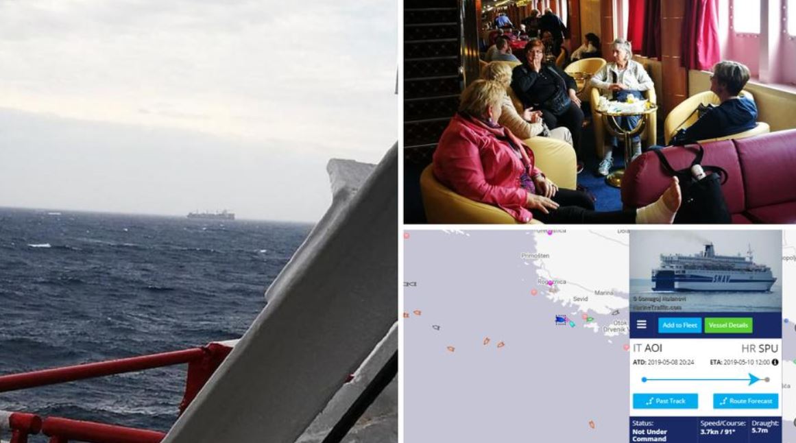 Italijanski brod na mukotrpnom putu za Hrvatsku: Za 20 sati u Splitu?