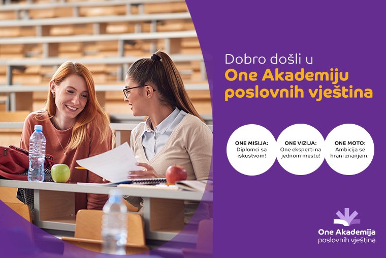 Počela One Akademija poslovnih vještina: Praksa koja mijenja način na koji mladi uče o biznisu