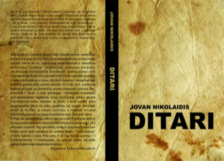 Ditari - nova knjiga Jovana Nikolaidisa