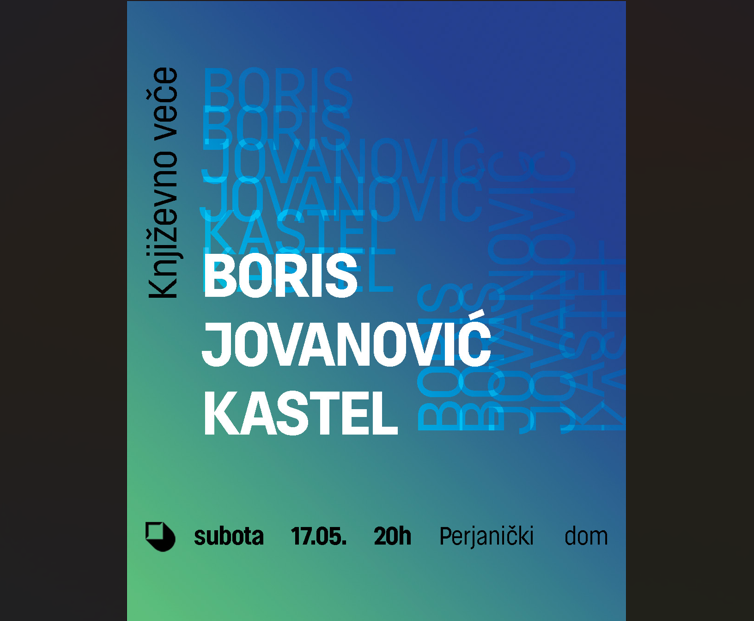 Književno veče Borisa Jovanovića Kastela u Perjaničkom domu
