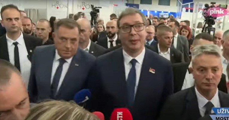 VIDEO Snimljen razgovor Dodika i Vučića nakon incidenta s novinarkom: "Vidi ti one krave iz N1"