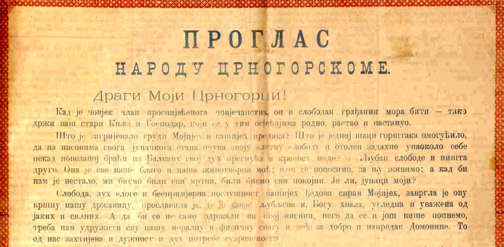 Mandić opet krivotvori! Obilježavamo tačno 120. godišnjicu crnogorskog parlamentarizma