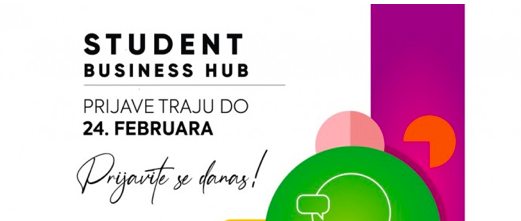 Prijave za treći Student business hub program od 10. do 24. februara