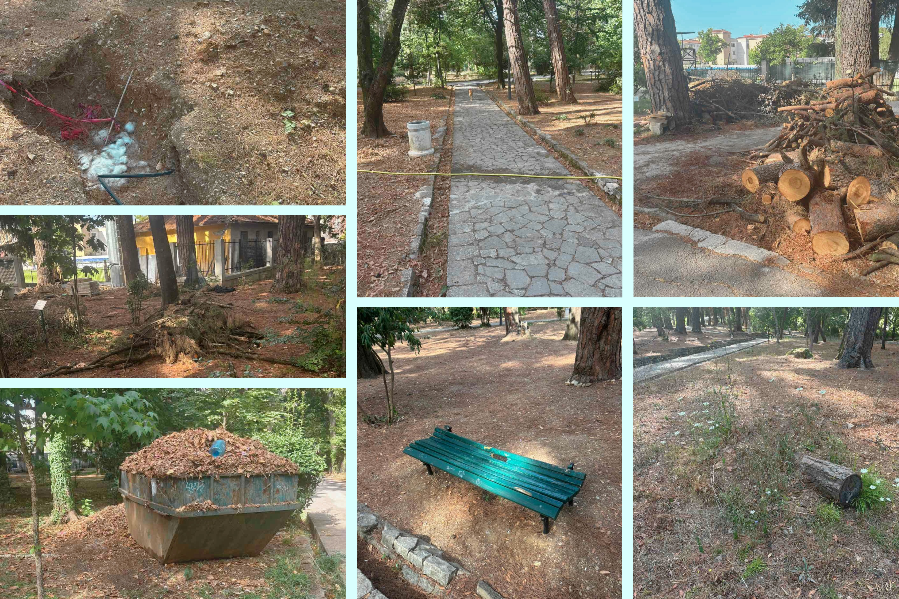 Jovanović: U Gradski park u Tivtu uloženo 400 hiljada eura - park u rasulu, neuređen i zapušten