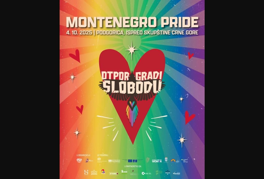 Montenegro Prajd danas u Podgorici
