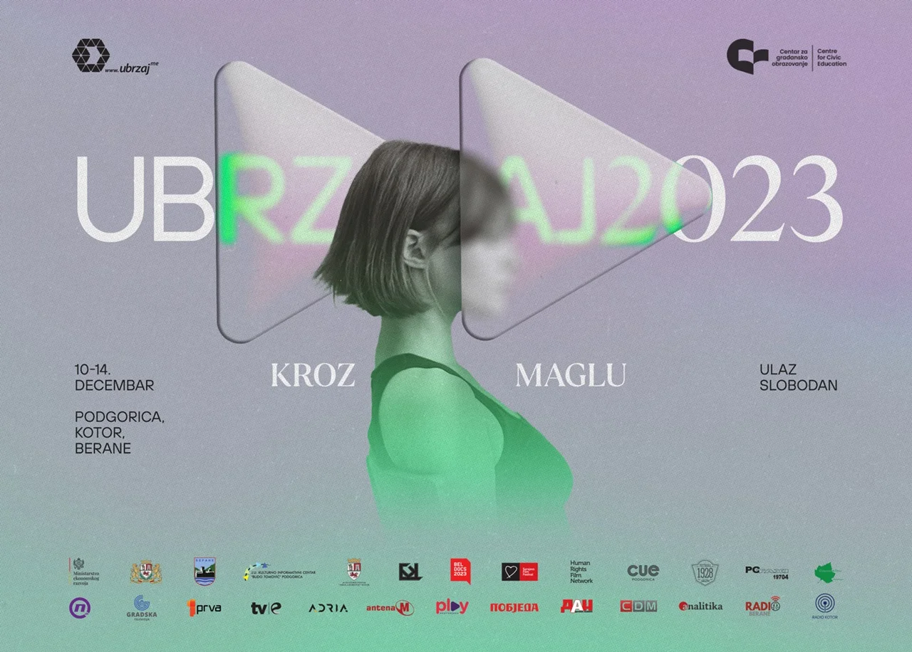 "Kroz maglu" - CGO organizuje 14. festival filma o ljudskim pravima UBRZAJ 2023