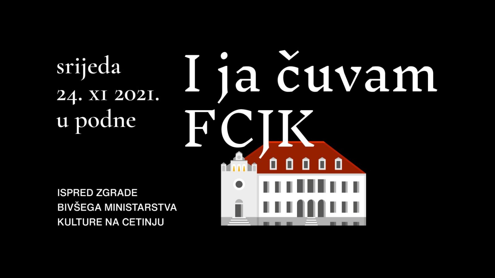 FCJK objavio video spot kao poziv na sjutrašnji protest