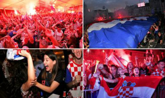 Hrvatska je u transu! Slavlje širom zemlje!
