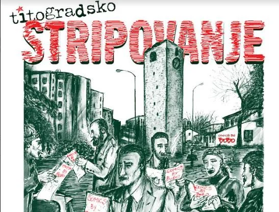 Promocija stripa "Titogradsko stripovanje" u KIC-u