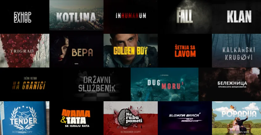 Za nagrade Srce Sarajeva za TV serije po odluci struke nominovano 19 serija iz protekle sezone