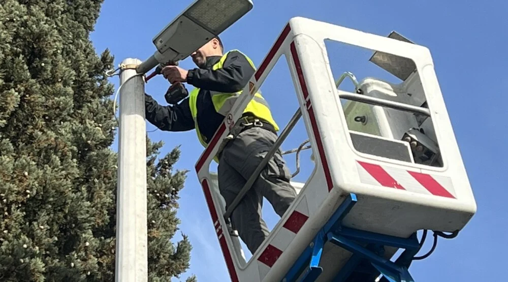 Počela modernizacija javne rasvjete u Ulici Rista Stijovića