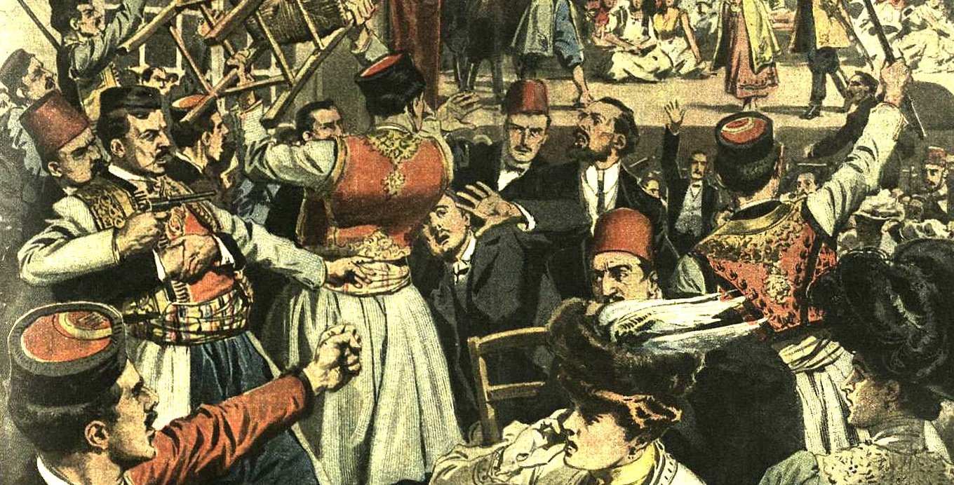 Crnogorci tučom prekinuli operetu u Istanbulu (1909)