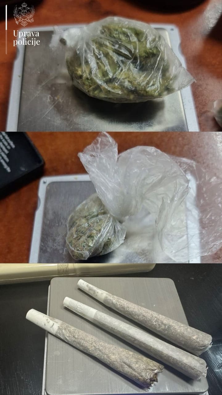 Budva: Lišeni slobode britanski i makedonski državljanin; zaplijenjeni kokain i marihuana