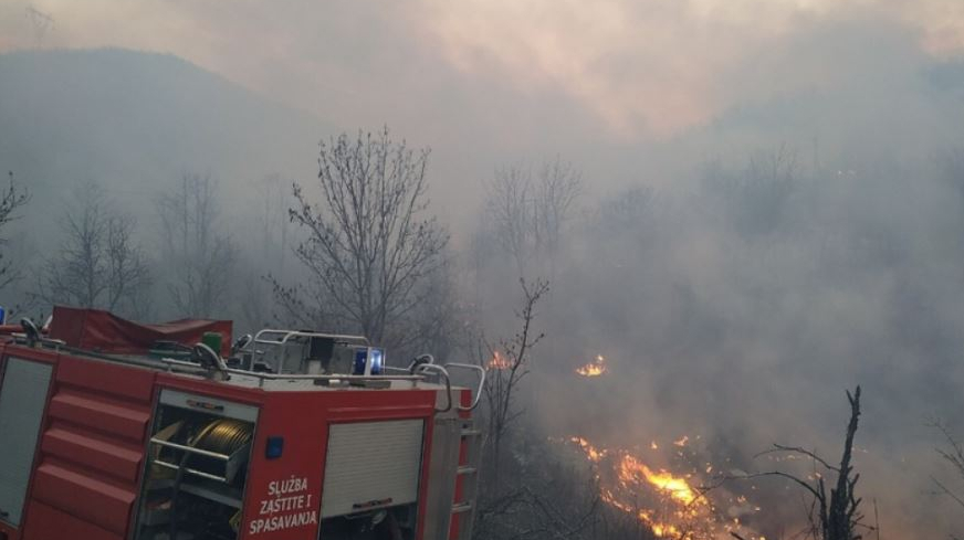 Požar u Župi pod kontrolom