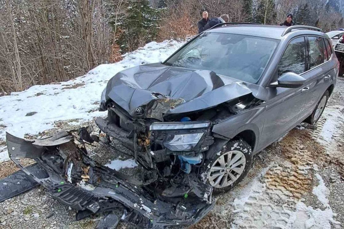 Sletjelo vozilo na putu Berane – Kolašin, jedna osoba povrijeđena
