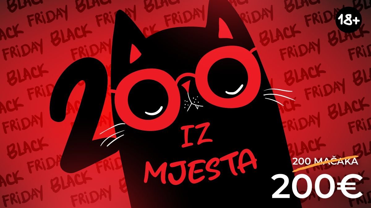 MERIDIAN SLAVI BLACK FRIDAY: NOVI KORISNICI DOBIJAJU 200 € ODMAH!