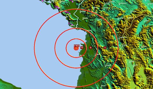 Ponovo zemljotres u Albaniji: 4,8 stepeni, osjetio se i u CG