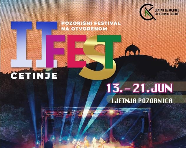 Pozorišni festival Cetinje fest na ljetnoj pozornici