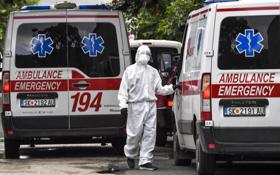 Rekordnih 386 novozaraženih u Sjevernoj Makedoniji, preminulo šest osoba