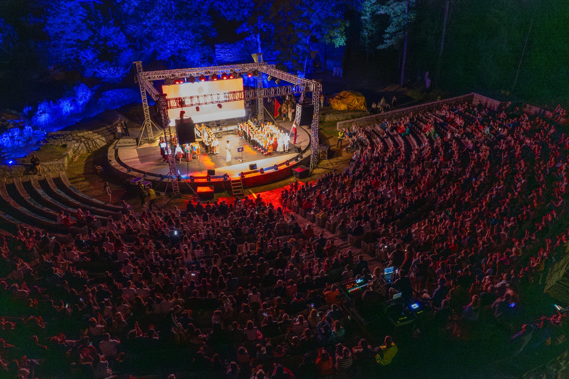 Svečano otvoren Petnaesti Međunarodni festival folklora CIOFF Cetinje 2025