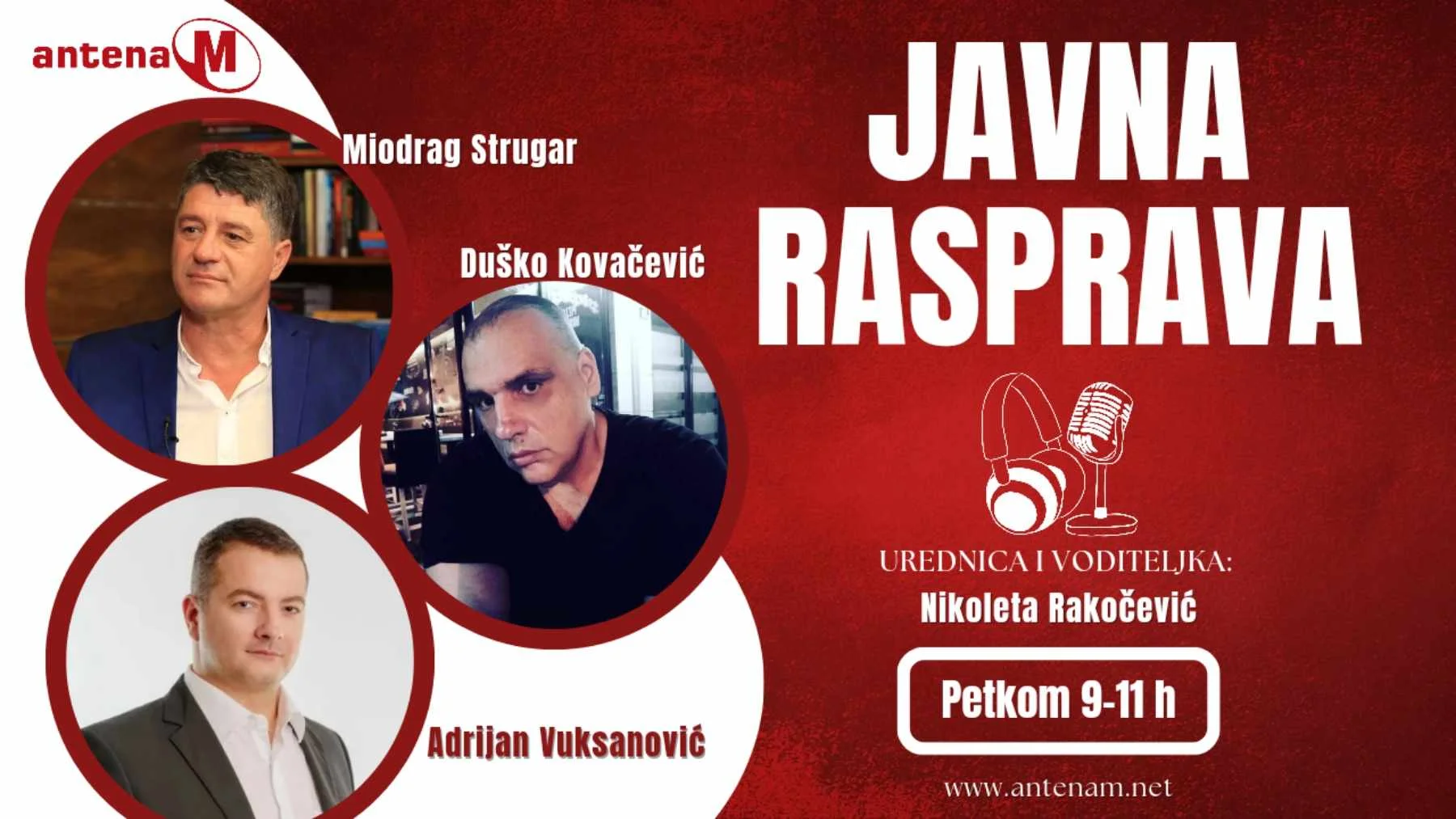 Poslušajte današnju Javnu raspravu