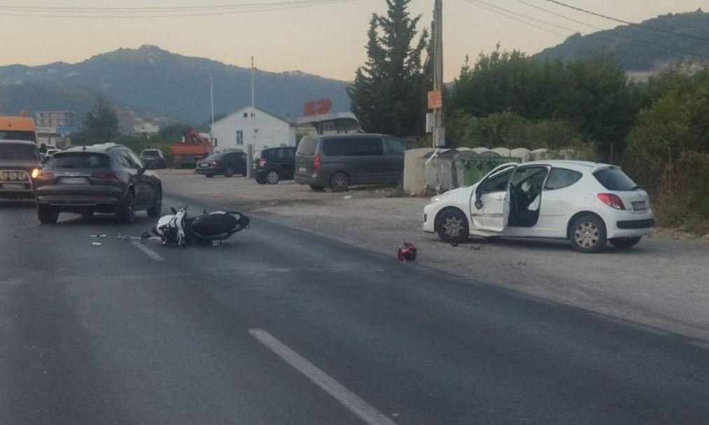 Motociklista povrijeđen u udesu u Zaljevu, transportovan u barsku bolnicu