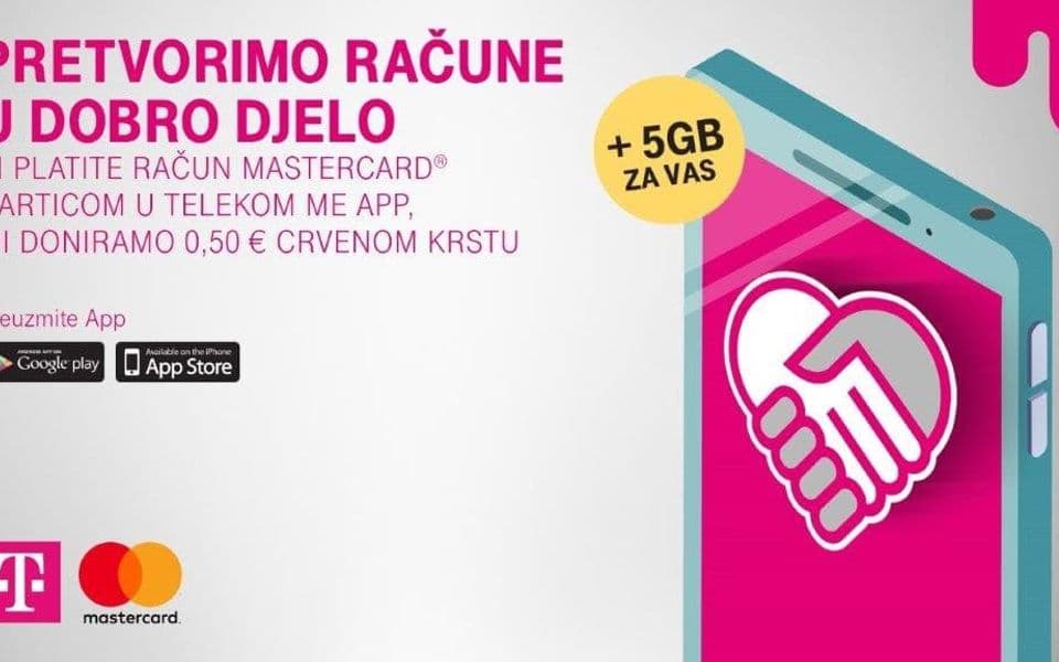 Mastercard i Telekom doniraju Crvenom krstu za program Briga o starijima