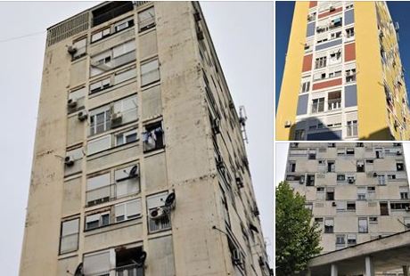 Podgorica: Soliteru u ulici Miljana Vukova vraćen stari sjaj