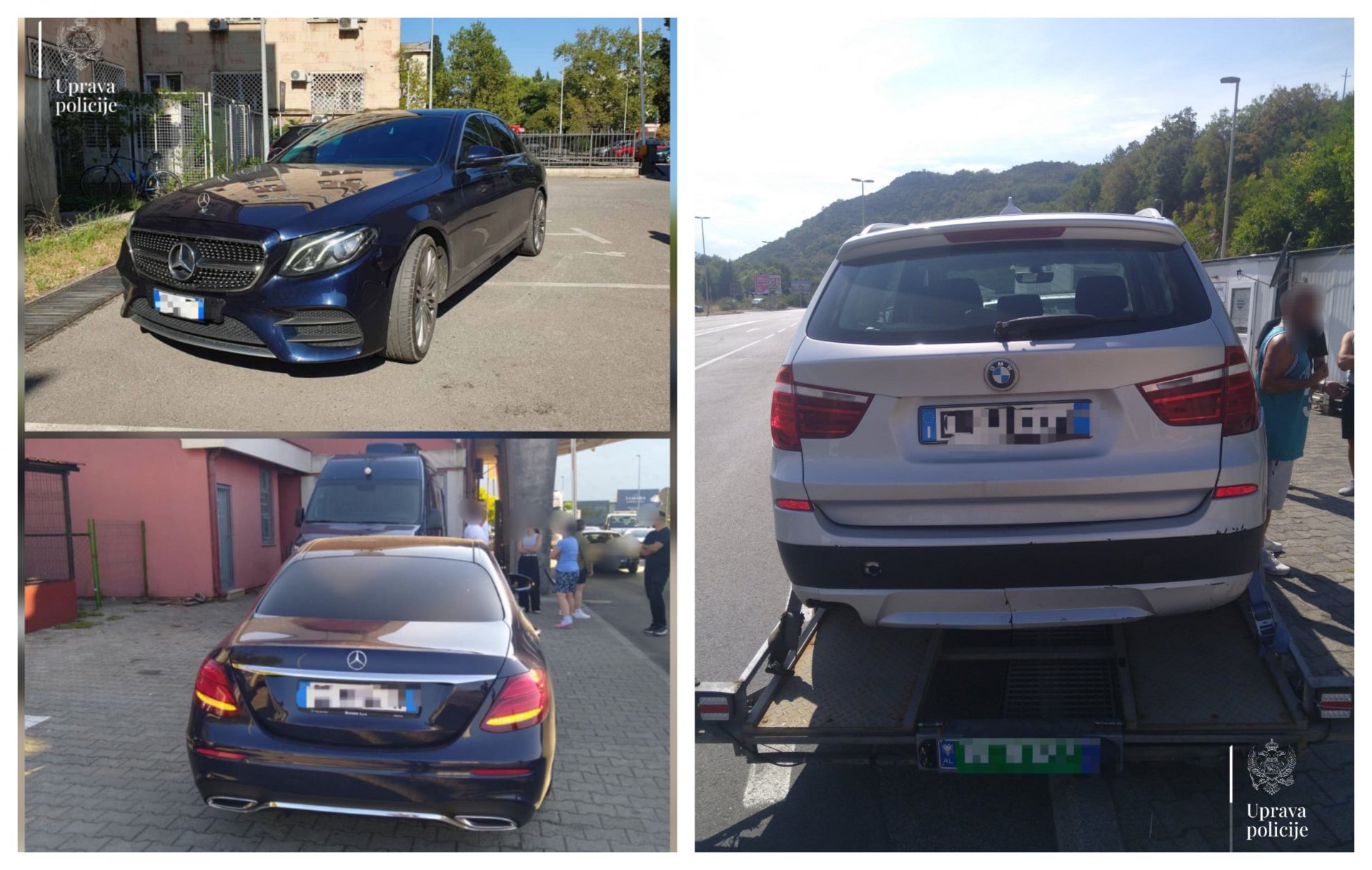 Policija na granici oduzela Daimler Chrysler i BMW X3